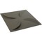 Ekena Millwork 19 5/8in. W x 19 5/8in. H Pinwheel EnduraWall Decorative 3D Wall Panel Covers 2.67 Sq. Ft. WP20X20PIISG - alternate 6